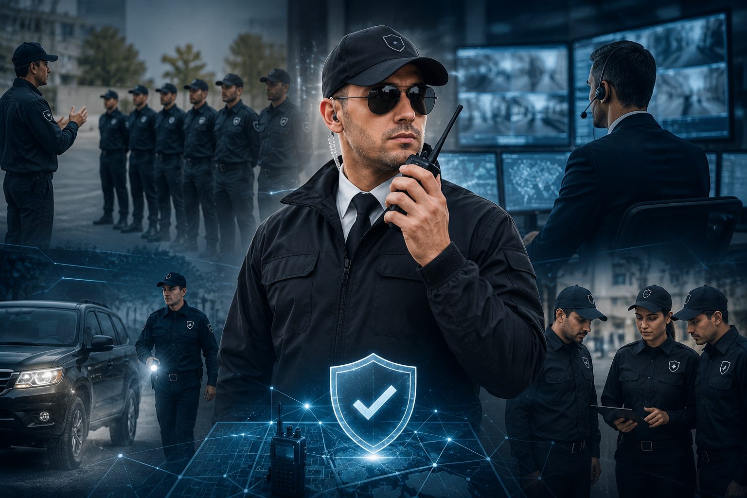 ISS Security Guards on Duty