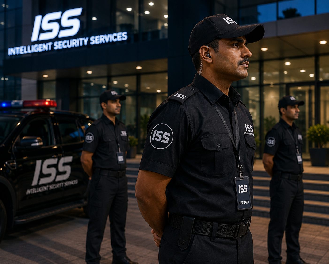 ISS security personnel on duty