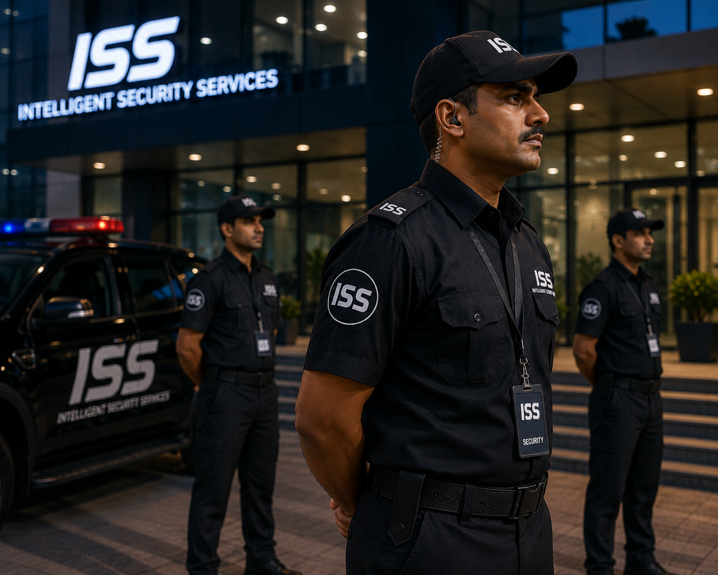 ISS security personnel on duty